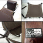 ● ノルウェー Vatne/バットネ社 「FALCON CHAIR ファルコンチェア」 ハイバック タイプ オットマンセット 美品