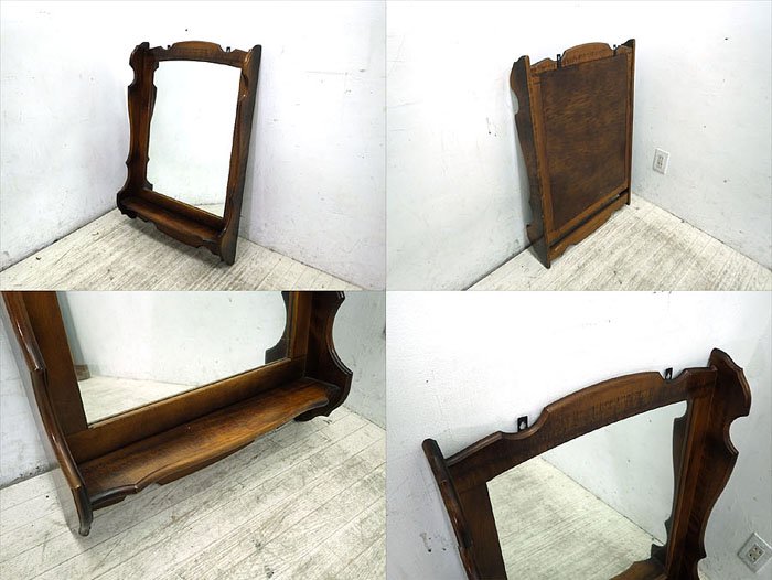 ● カリモク 家具 karimoku コロニアル ウォール ミラー 壁掛け 鏡