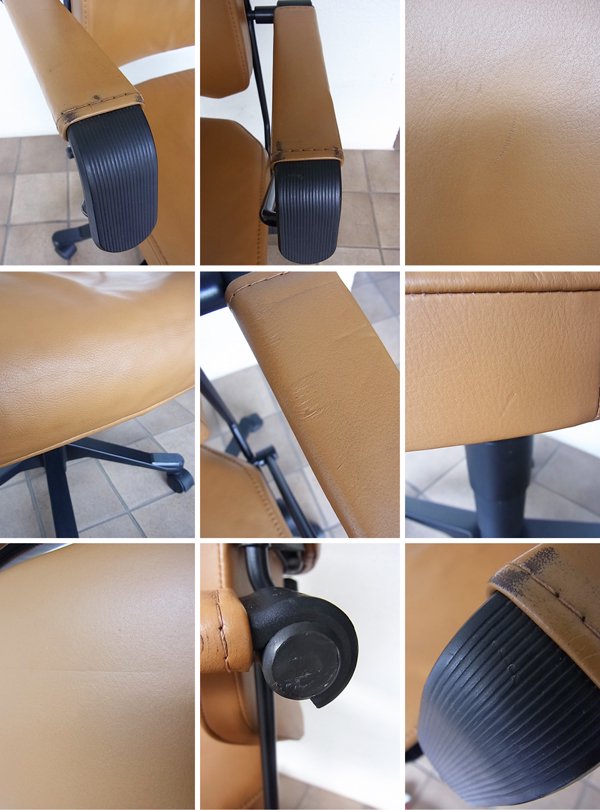 ◇スイス giroflex ジロフレックス33 ハイバックアームチェア