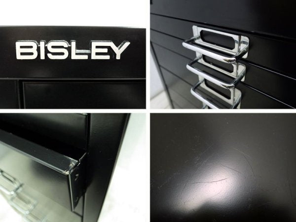 U.K  BISLEY （ ビスレー ） ★ " BASICシリーズ " ★ Desk Cabinet  （ デスクキャビネット ） ★ 『 BA3/8B 』 Color： ブラック