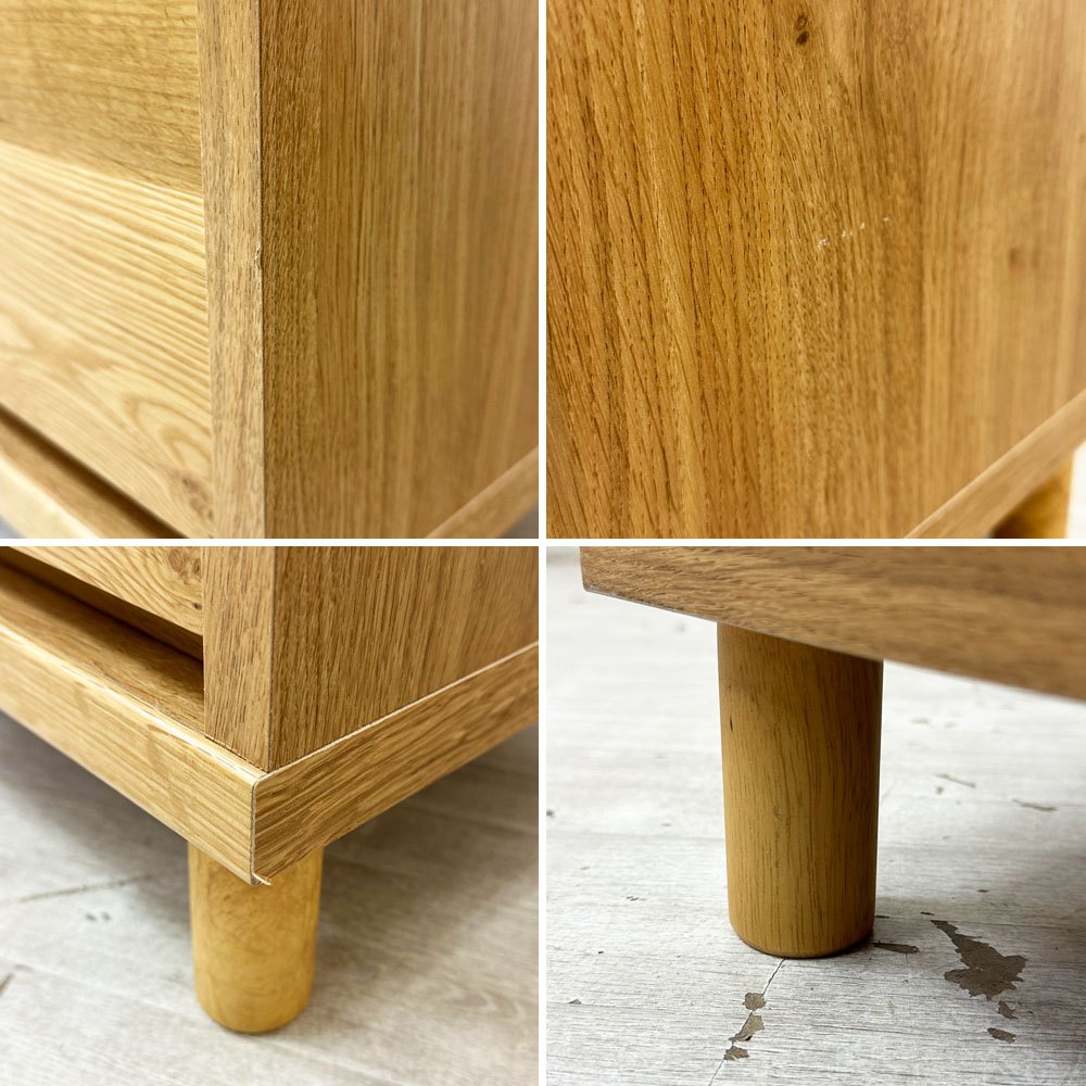 リセノ Re:CENO ハウタ HAUTA チェスト75 ホワイトオーク W75cm ナチュラルデザイン 定価：￥46,800- ●