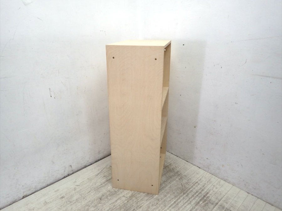 藤森泰司 2001年デザイン ★ 希少アトリエメイド！ ★ 廃番  『 Minimum shelf  / ミニマム ユニット シェルフ （ プライウッド ） 』
