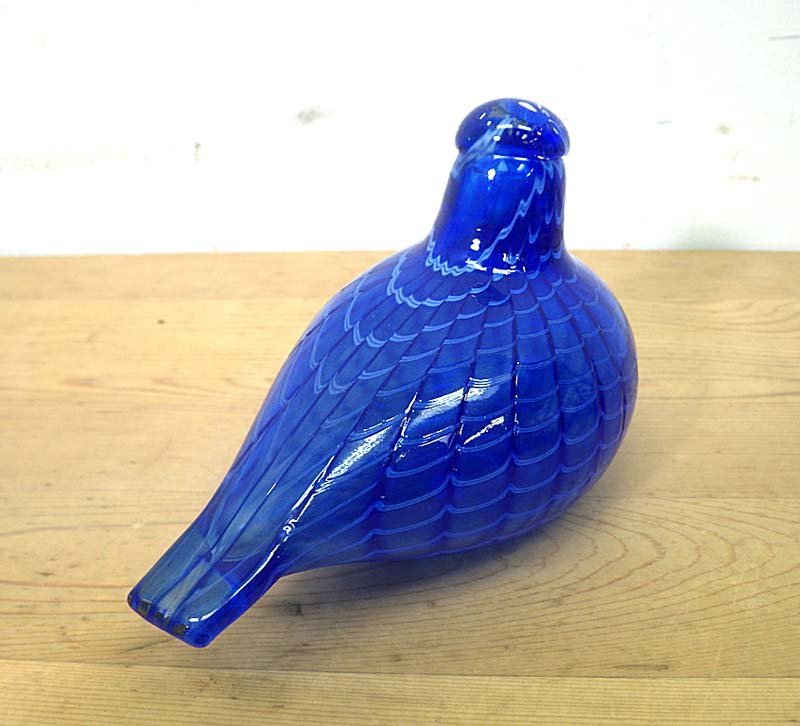 ●iittala イッタラバード　”Blue Bird/ルリコマドリ”　箱付