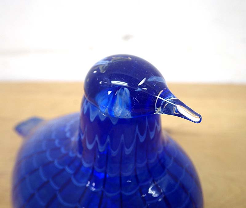 ●iittala イッタラバード　”Blue Bird/ルリコマドリ”　箱付