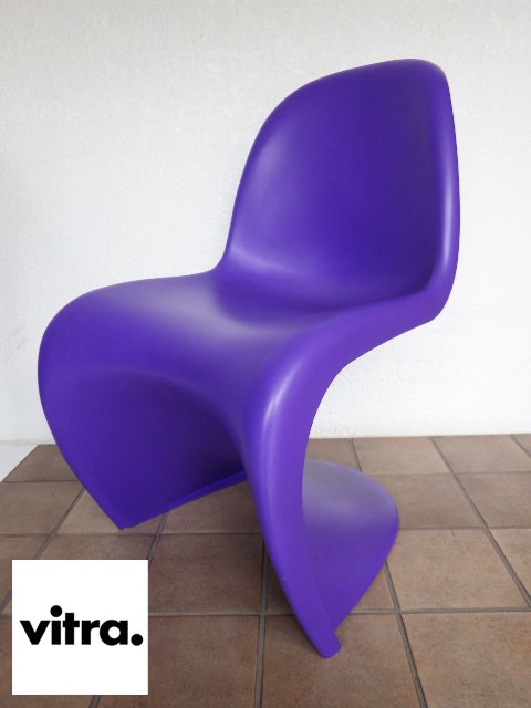 ヴィトラ Vitra パントンチェア 希少廃番カラー パープル 紫色◇