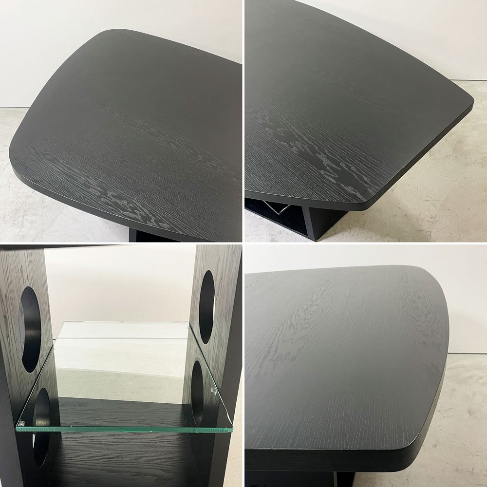 テクタ TECTA ダイニングテーブル M21 TABLE アッシュ材 ブラック塗装 W175cm ドイツ バウハウス ACTUS取扱 定価￥833,800- ●
