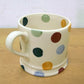 Emma Bridgewater / エマ・ブリッジウォーター　ポルカドット　マグカップ　ABC　●