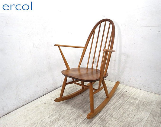 UK 英国製 Ercol アーコール クエーカー ロッキングチェア	 ●