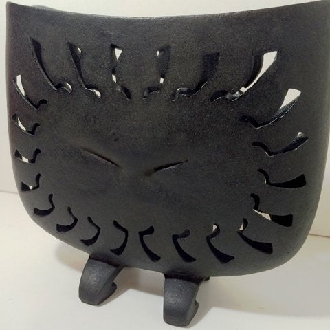 馬場 忠寛　南部鉄器・ラック ねこ　◎
