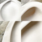 クリスチャンヌ ペロション Christiane Perrochon ストーンウェア STONEWARE オーバル プレート 小 ホワイトカラー イタリア 陶器 ハンドメイド 現代作家 ■