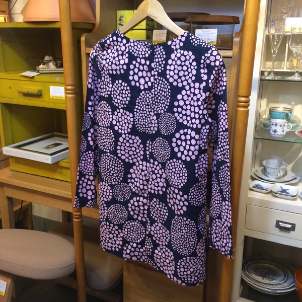 marimekko マリメッコ  Pallero / PILATE　パッレロ  長袖 ワンピース ◎