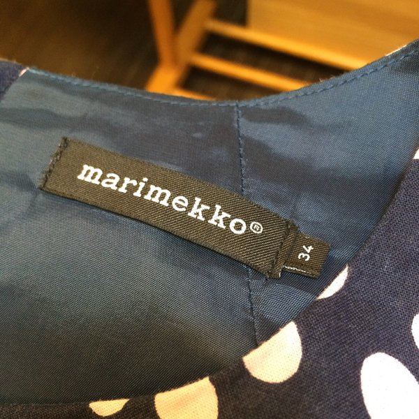 marimekko マリメッコ  Pallero / PILATE　パッレロ  長袖 ワンピース ◎