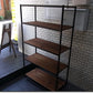 Iron ×Old Wood Shelf アイアン 4段シェルフ  古材材～ アンティーク シャビー■