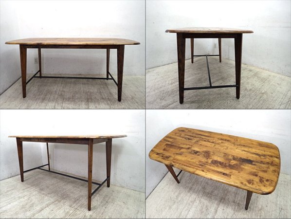 journal standard Furniture ジャーナルスタンダードファニチャー TIVERTON DINING TABLE ティバートン ダイニングテーブル ●