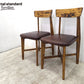 journal standard Furniture ジャーナルスタンダードファニチャー CHINON CHAIR / シノン チェア 2脚セット ●