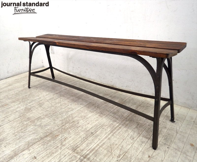 journal standard Furniture ジャーナルスタンダードファニチャー NANCY BENCH / ナンシー ベンチ ●