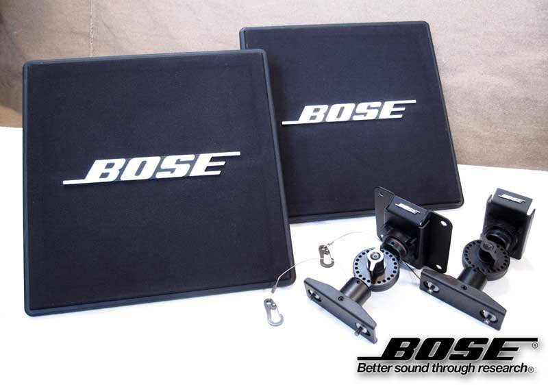 U.S.A  BOSE ★ ミュージックモニタースピーカーシステム 『 111PYB 』 ペア ★ ＋ ブラケット 『 CW-30B 』 セット