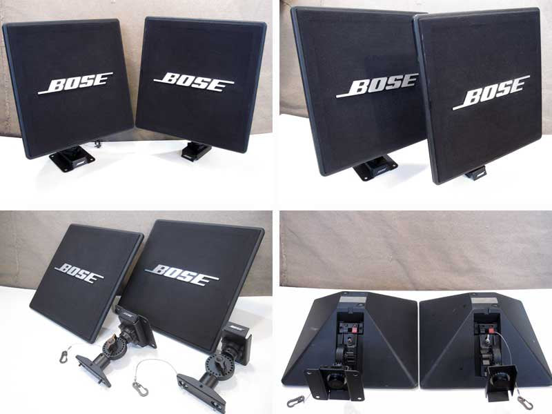 U.S.A  BOSE ★ ミュージックモニタースピーカーシステム 『 111PYB 』 ペア ★ ＋ ブラケット 『 CW-30B 』 セット