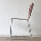 エンゲルブレヒト Engelbrechts チャリック CHAIRIK 107 ダイニングチェア スタッキング そり足 ボルドー 未使用品 デンマーク A ◇