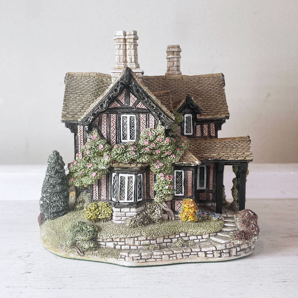 リリパットレーン LILLIPUT LANE リリパットレーン LILLIPUT LANE ミニチュア オブジェ CHATWORTH VIEW 石膏 英国 イギリス UKビンテージ ■