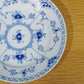 ロイヤルコペンハーゲン ROYAL COPENHAGEN ブルーフルーテッド ハーフレース プレート 15cm 北欧食器 B ◎