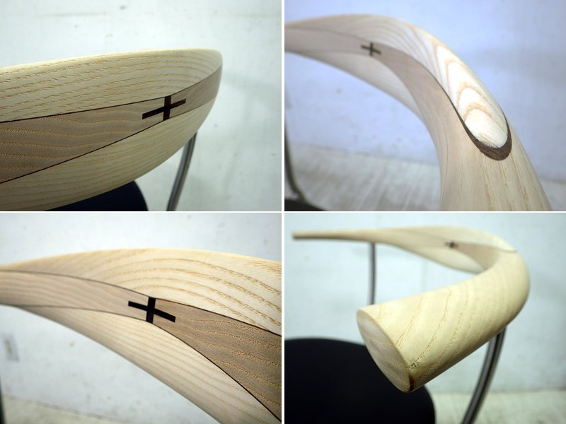 PP Mobler 社製 Hans J. Wegner デザイン PP701 アームチェア メープル材 ソープ仕上げ ●
