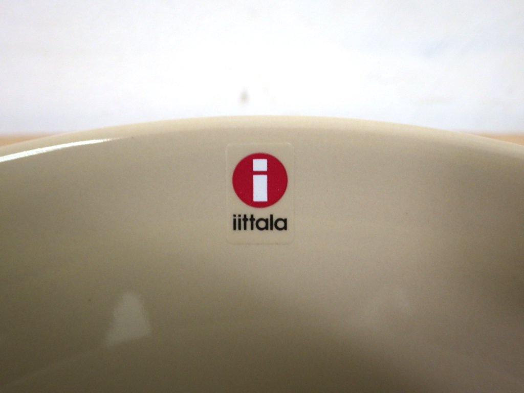 イッタラ / iittala　” ティーマ ”　廃番カラー・サンド　15cmボウル　未使用品　2枚アリ　♪