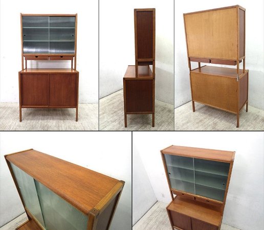 北欧スウェーデン BODAFORS システムキャビネット カップボード■