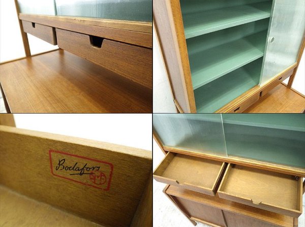 北欧スウェーデン BODAFORS システムキャビネット カップボード■