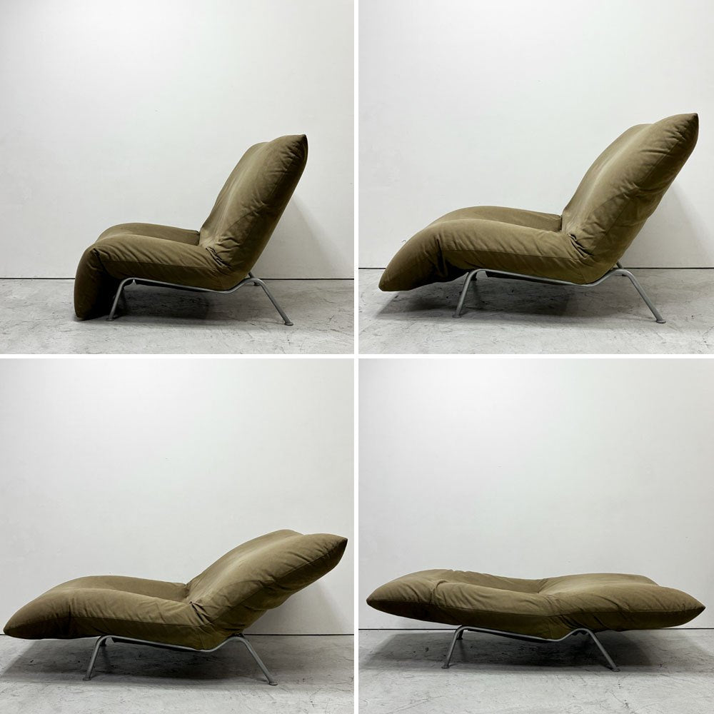 リーンロゼ ligne roset イージーカラン EASY CALIN 1P 1シーターソファ 1Pソファ カバーリング リクライニング ブラウン系カラー パスカル・ムールグ PASCAL MOURGUE ●