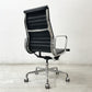 ハーマンミラー Herman Miller アルミナムグループ エグゼクティブチェア ハイバック レザーシート 本革 ブラック 5本脚 C&Rイームズ ミッドセンチュリー ●