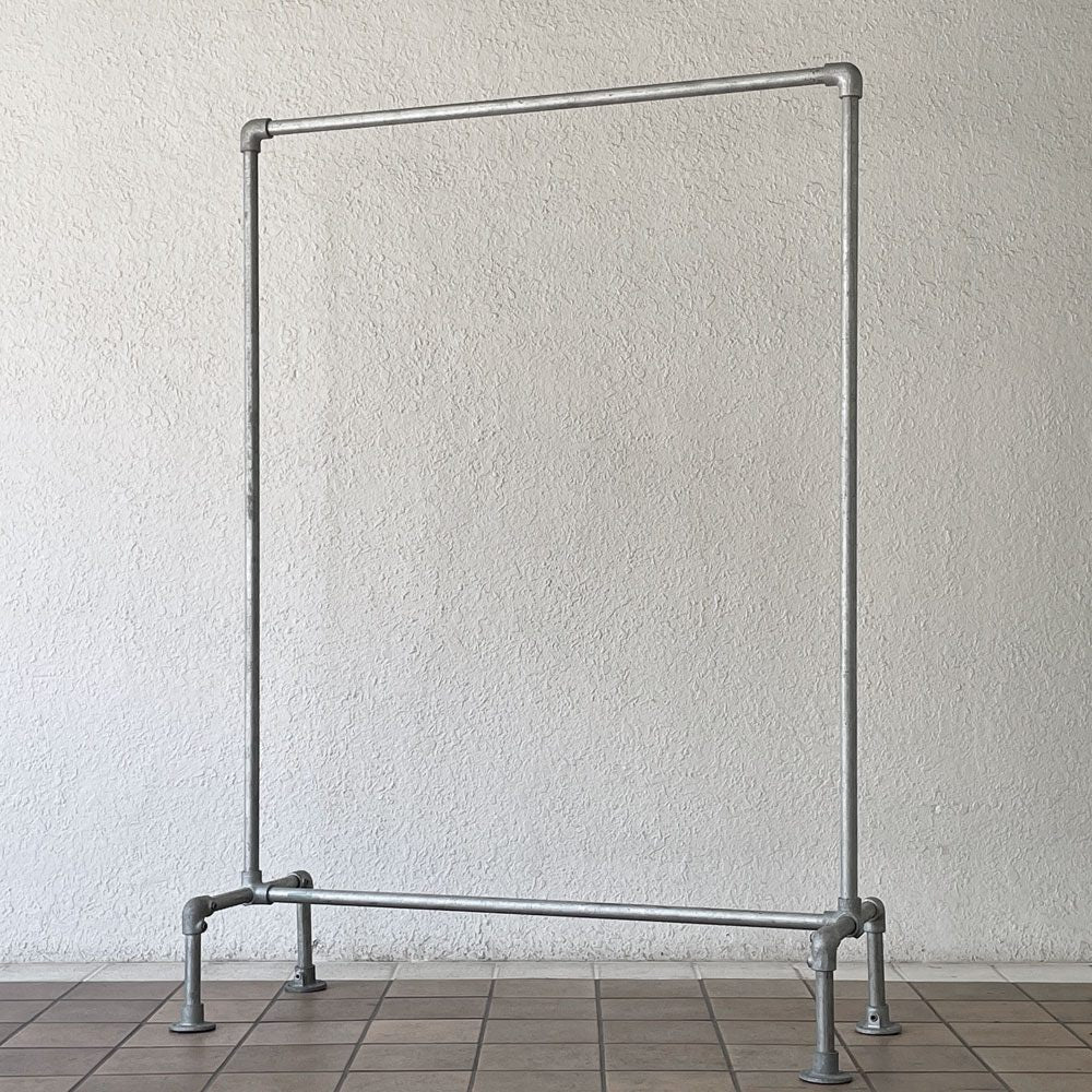 キークランプ KeeKlamp 単管パイプ ガス管 W119cm ハンガーラック 英国 インダストリアルデザイン ◇