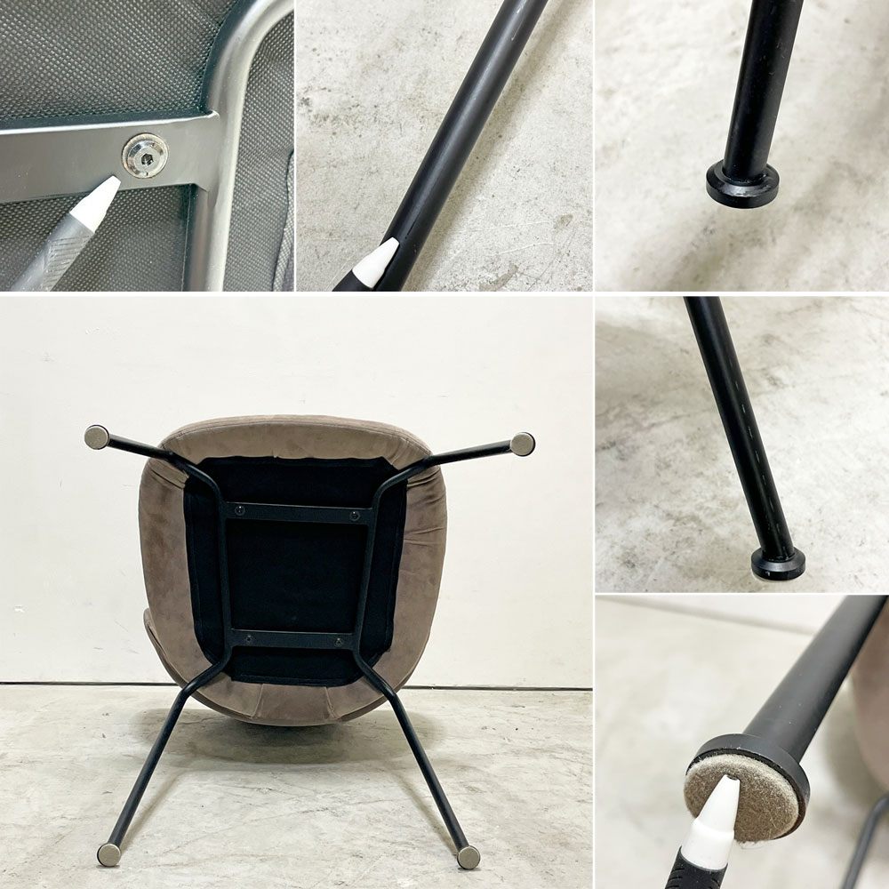 モーダエンカーサ moda en casa コブラチェア COBRA chair ダイニングチェア コンクリート プレミアムPU モダンデザイン B ●
