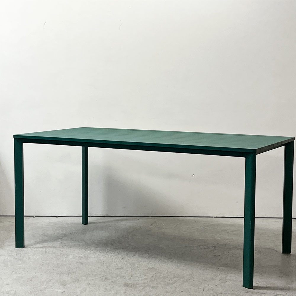 ザ・コンランショップ THE CONRAN SHOP ハイライン レクタングラー アウトドア テーブル HIGHLINE RECTANGULAR OUTDOOR TABLE グリーン ●