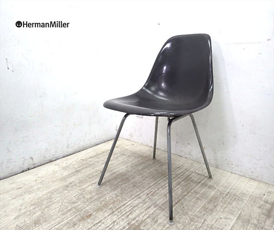 ハーマンミラー Herman Miller 2nd 後期 サイドシェルチェア Hベース エレファントハイドグレー ●