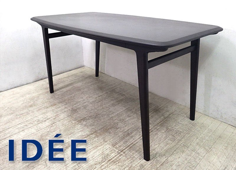 IDEE / イデー 　「 e by IDEE 」 シリーズ 　 『 IKI DINING TABLE / イキ ダイニングテーブル （ オーク材 ・ ダークブラウン ） 』　★