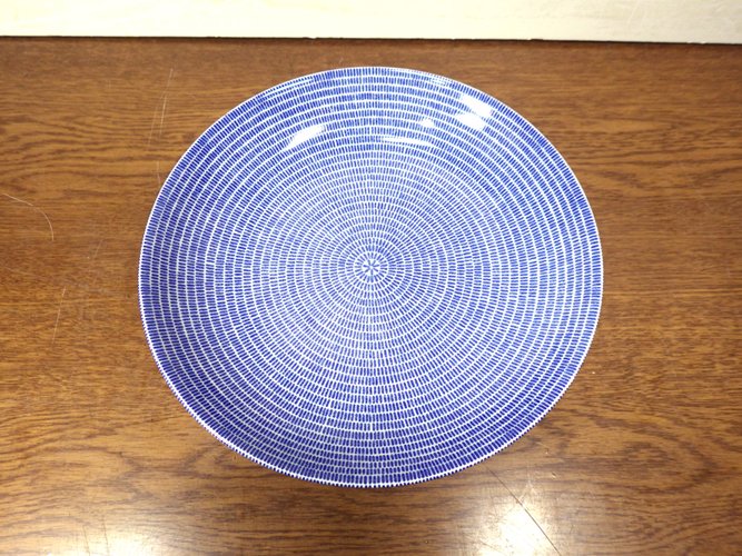 ARABIA / アラビア　24H Avec / アベック　24cmパスタプレート　ブラウン　未使用品B◇