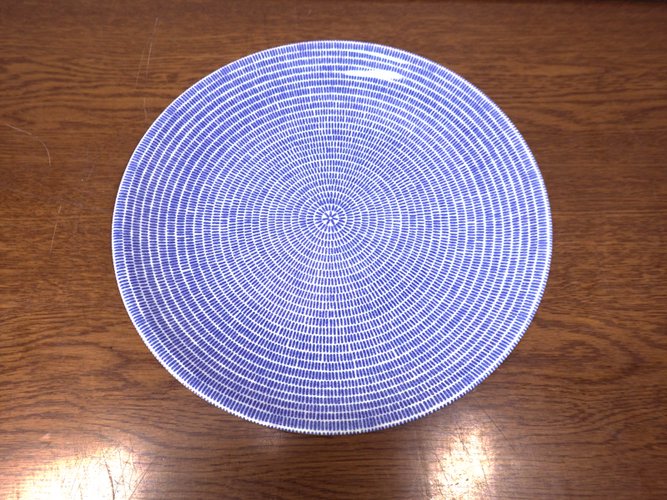 ARABIA / アラビア　24H Avec / アベック　26cmプレート　ブラウン　未使用品D◇