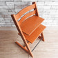 ストッケ STOKKE トリップトラップ TRIPP TRAPP 旧型 ベビーチェア キッズチェア チェリー ノルウェー 北欧家具 ●