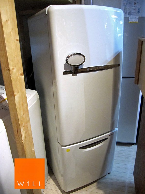 National / ナショナル ★  『 WiLL FRIDGE mini （ ウィル フリッジ ・ミニ ） 162L 』 ★ 希少 完動品 ホワイト 2004年モデル