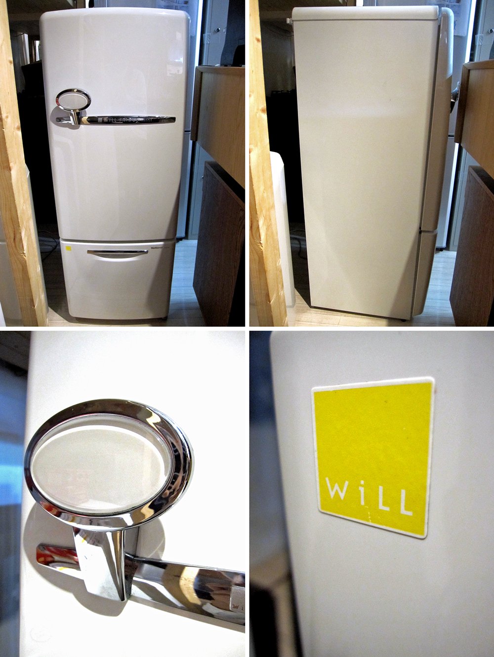 National / ナショナル ★  『 WiLL FRIDGE mini （ ウィル フリッジ ・ミニ ） 162L 』 ★ 希少 完動品 ホワイト 2004年モデル