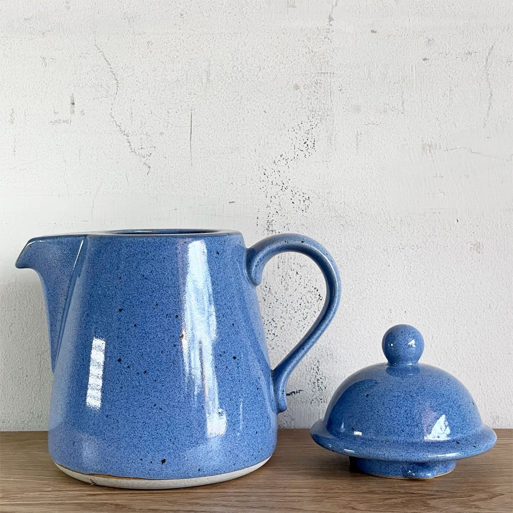 ダンスク DANSK ニールストーン neilstone セラミック ピッチャー ポット ブルー ビンテージ 北欧 ■