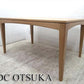 IDC OTSUKA 大塚家具 楢材 オーク材 ダイニング テーブル w135cm ◎