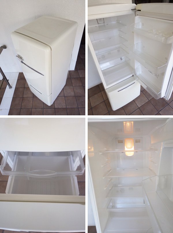 ナショナル National ウィル WiLL FRIDGE Mini White 2002年製◇