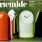 Italy " Artemide / アルテミデ " ★ " Richard Sapper / リチャードサパー " '71 デザイン ★  テーブルクロック 『 Tantalo 』 グレー