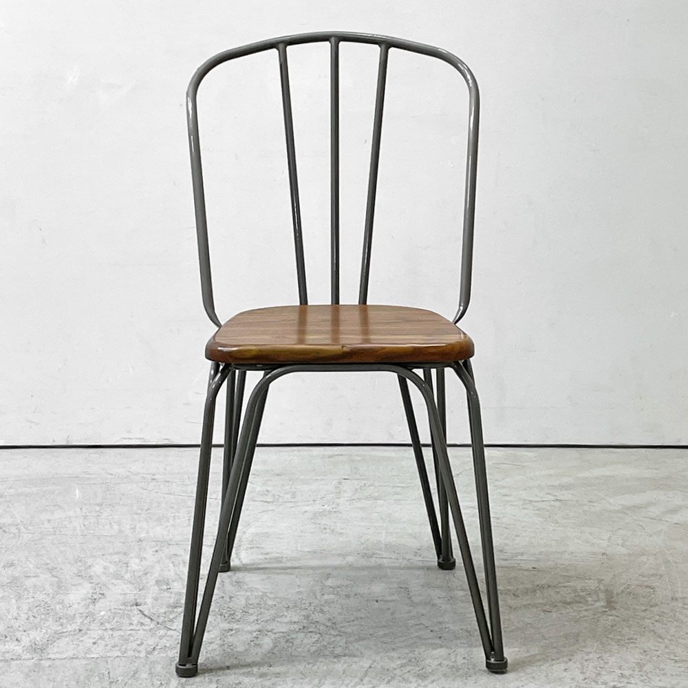 ガルト GART 1290 CHAIR ダイニングチェア エルム古材×アイアン インダストリアルデザイン 工業系 A ●