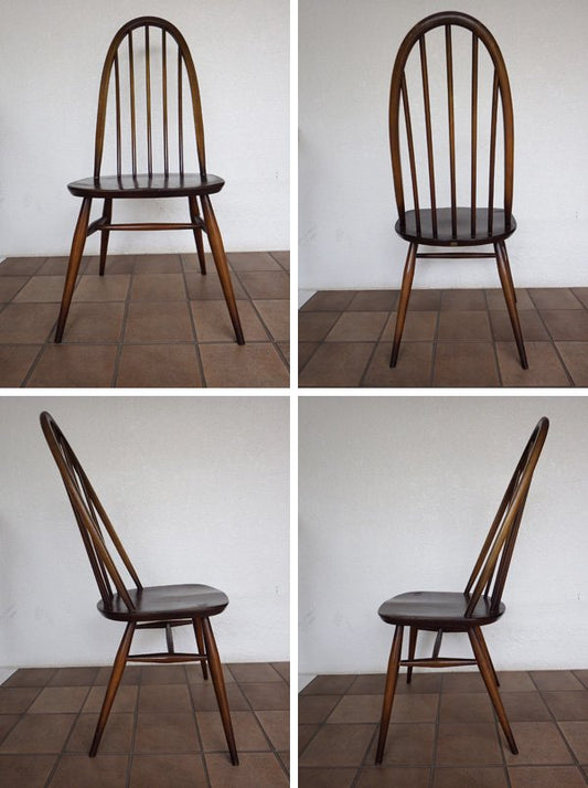 アーコール ercol クエーカー ダイニングチェア UKビンテージ ◇