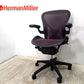 U.S.A HermanMiller / ハーマンミラー ★ 『 Aeron Chair / アーロンチェア  （ ポスチャーフィット ・ Bサイズ ） 』 レッド （ ボルドー系の色味 ）