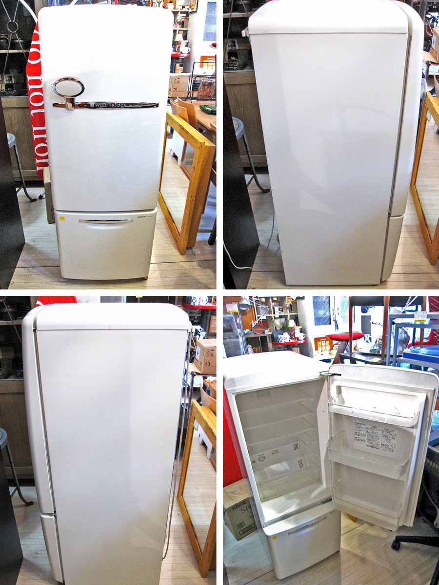 National / ナショナル ★  『 WiLL FRIDGE mini （ ウィル フリッジ ・ミニ ） 162L 』 ★ 希少 完動品 ホワイト 2003年モデル