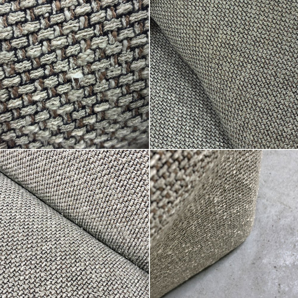 カッシーナイクスシー Cassina ixc. マラルンガ MARALUNGA 675-2PW 2人掛け ワイドソファ ヴィコ・マジストレッティ グレー系 セミプレインファブリック MoMA ●